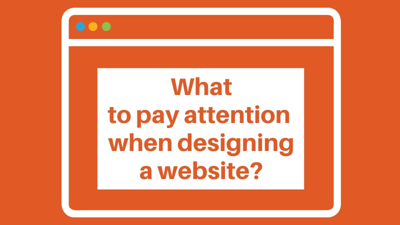 A clear website – what to pay attention when designing a website?