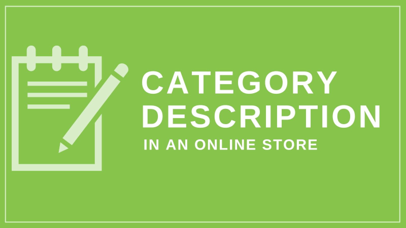 How to prepare category descriptions in an online store?