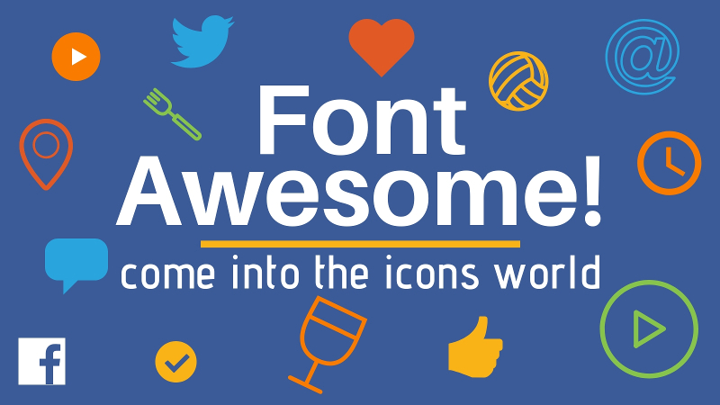 font awesome icons